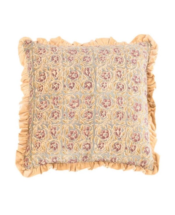 Kussen Floral met roezels