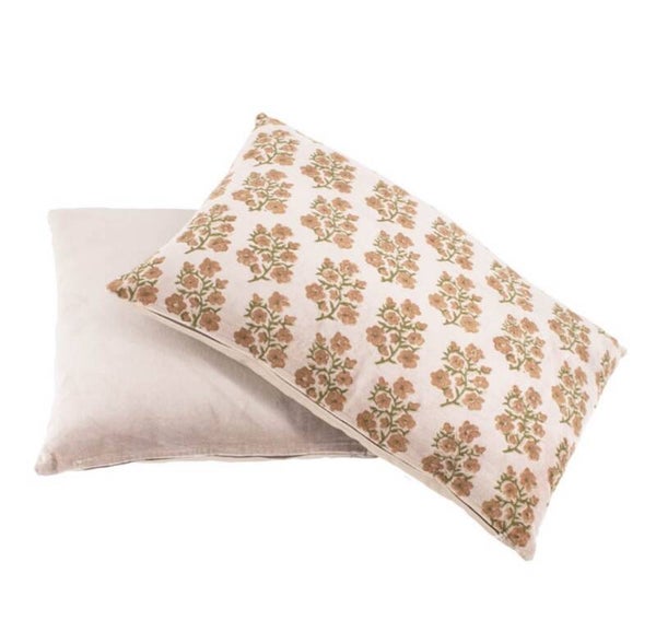 Kussen Floral rosewood