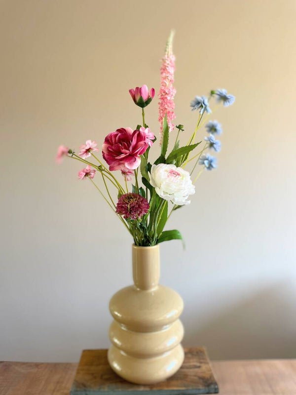 Zijdeboeket Korenbloem Blauw