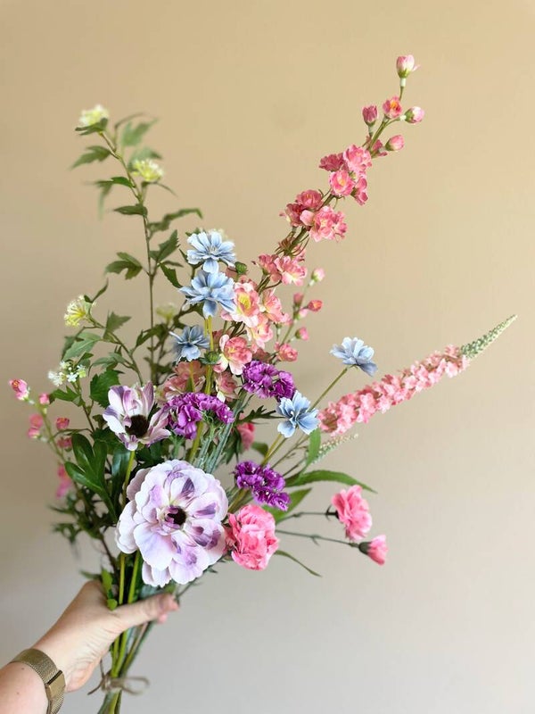 Zijdeboeket Veld geplukt