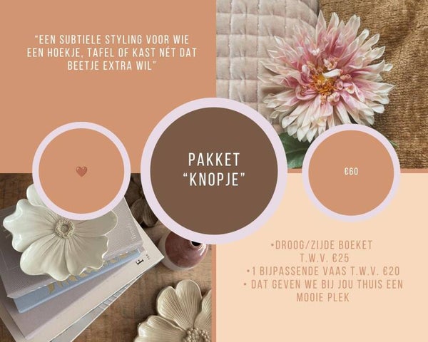 Bloem & Sfeer pakket cadeaubon