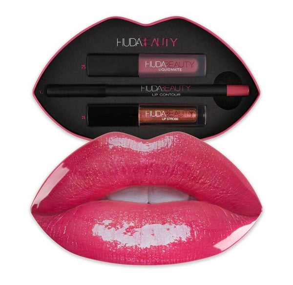 HUDA Lip Kit Rosa