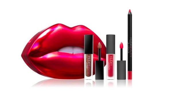 HUDA Lip Kit Rot