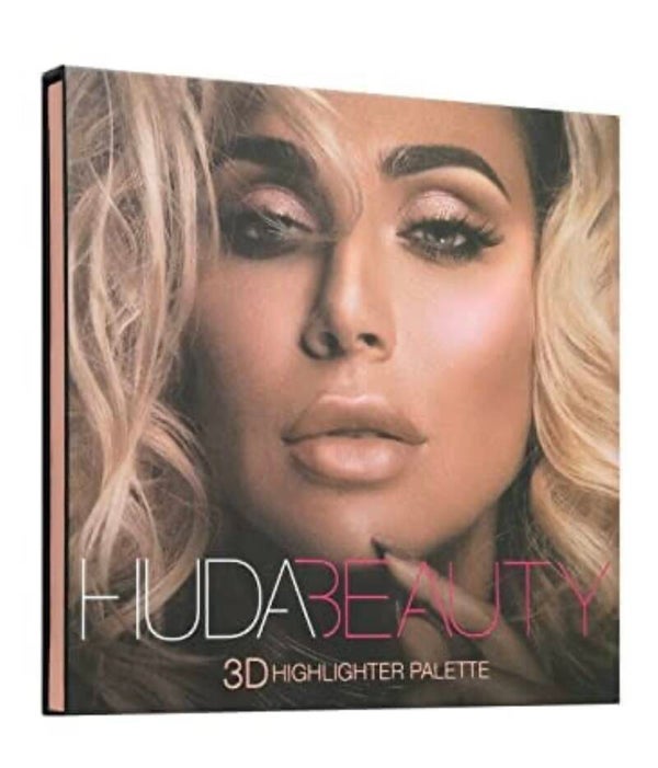 HUDA Beauty 3D Highlighter Palette Pink Sands