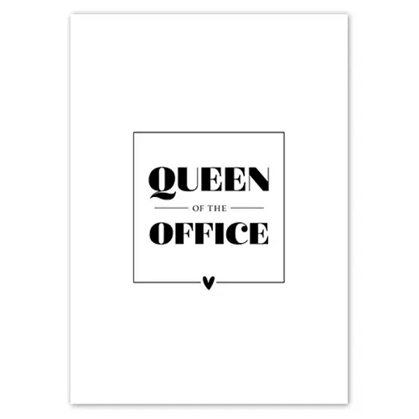 Kaartje | Queen of the office