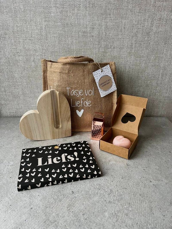 Valentijn cadeautje | Tasje vol liefde