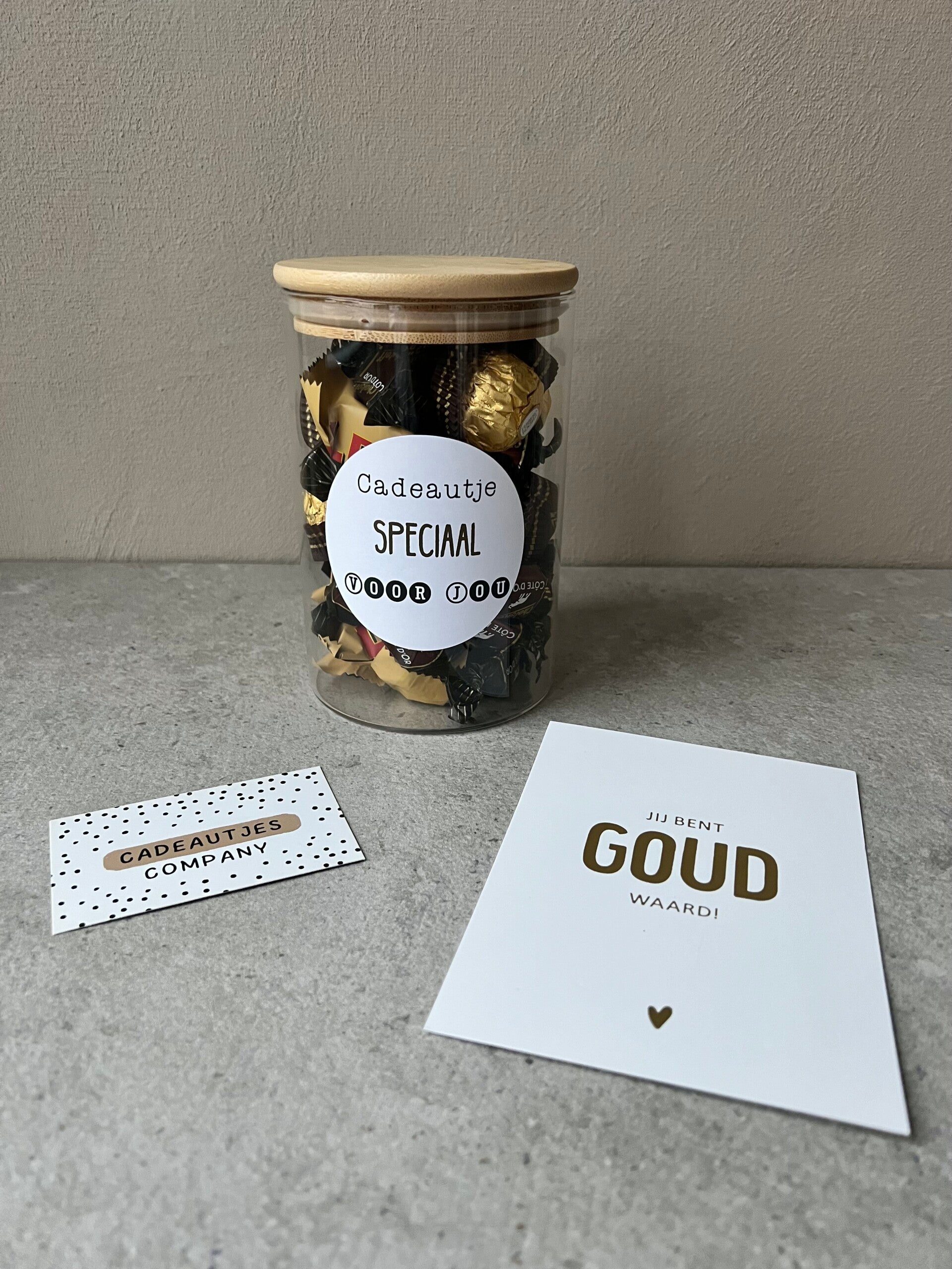 Pot Chocolade Bonbons | Cadeautje speciaal voor jou