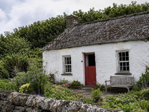 Traditional whitewashed cottage in rural County Carlow - CounterPest provides local pest control across the county