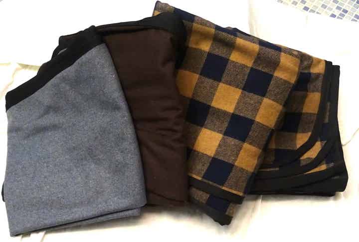 Kreuzdecke Wolle/ Gemisch RD 5