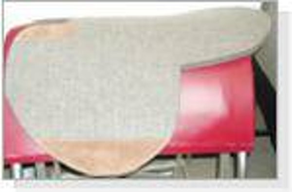 Sattelunterlage aus Naturfilz, rund RL133