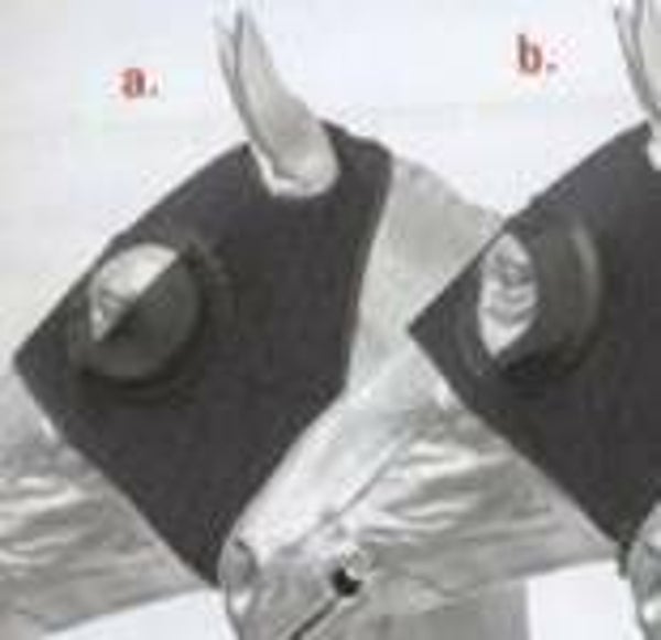 Scheuklappe, Fa. Zilco halbe Scheukappen R116