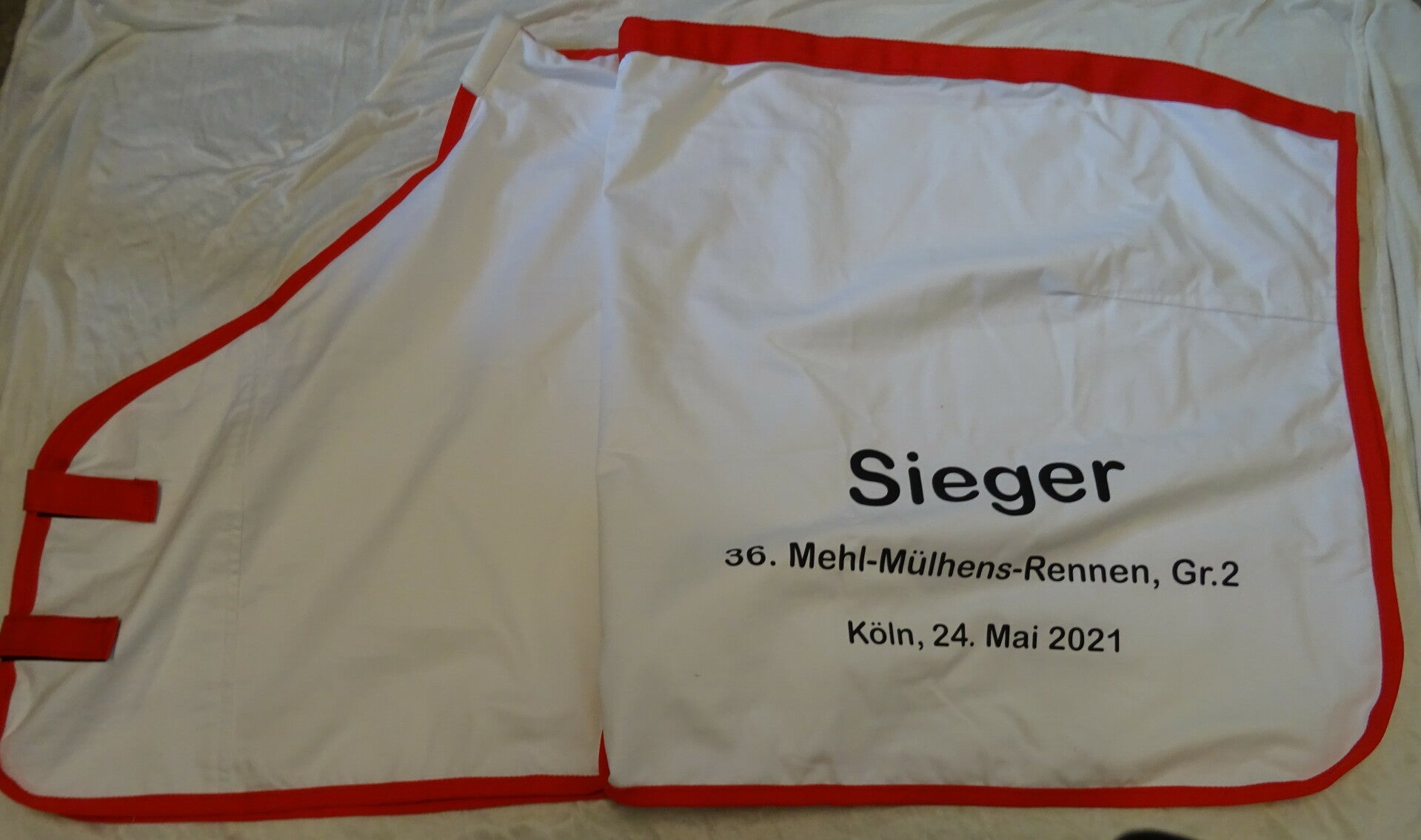 Siegerdecke Baumwolle nach eigener Vorlage