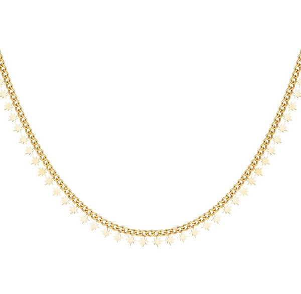 Necklace Stars goud