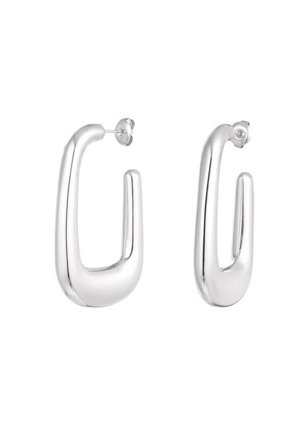 Easthetic silver earrings