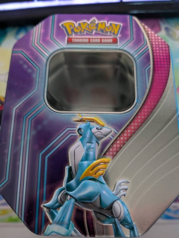 Pokemon Tin-Box (LEER) aus dem Jahr 2025
