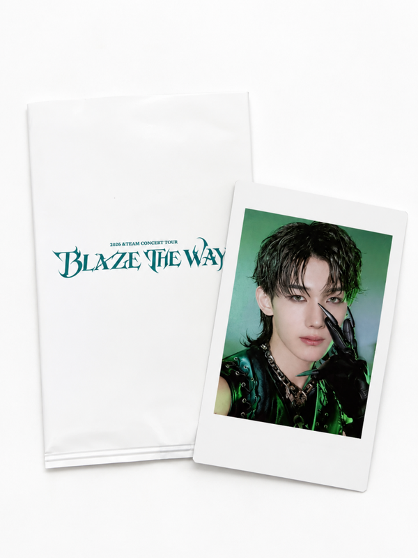 CARTE PHOTO INSTANTANÉE &TEAM BLAZE THE WAY