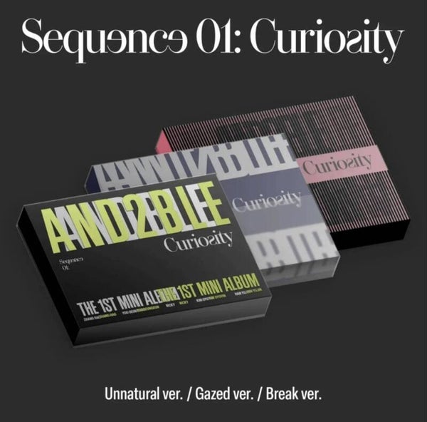 AND2BLE – SEQUENCE 01 : CURIOSITY (1st Mini Album)
