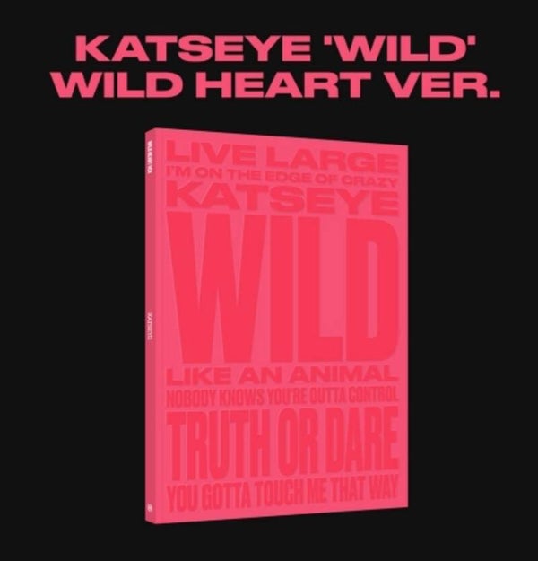 KATSEYE – WILD (Wild Heart Ver.) – Édition Exclusive Internationale