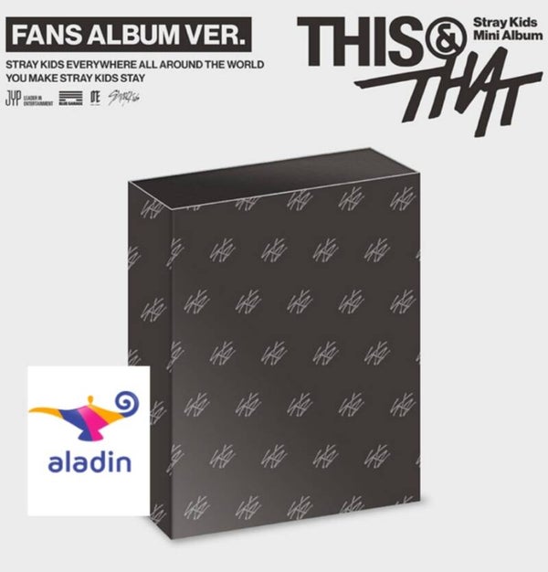 Stray Kids – Mini Album THIS & THAT (Fans Album Ver.) + Aladin POB