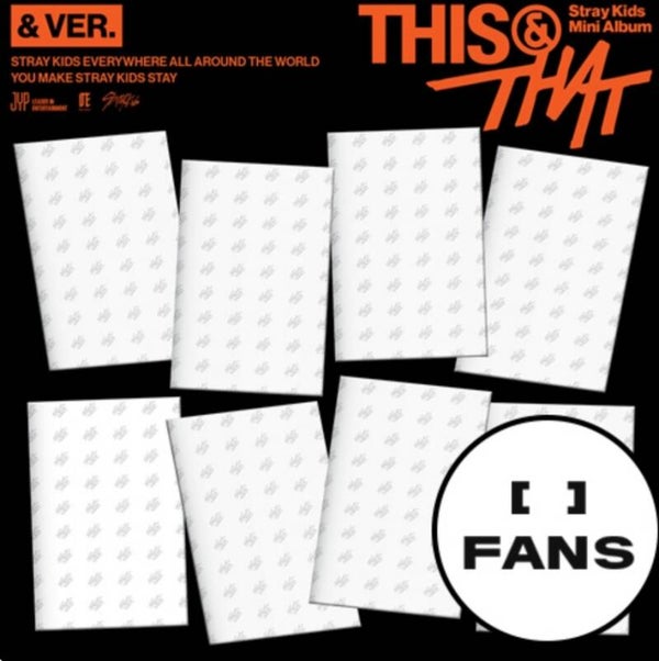 Stray Kids – Mini Album THIS & THAT (& Ver.) + Fans Shop POB