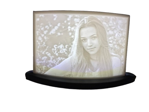 Lithophane flach oder curv