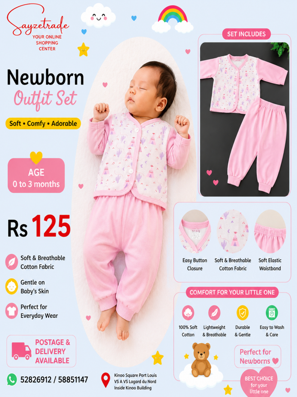 Newborn Outfit Set
