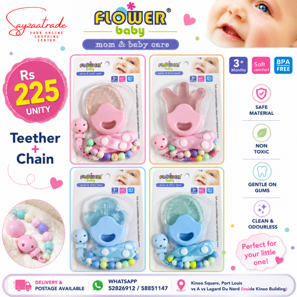 Baby Teether + Chain
