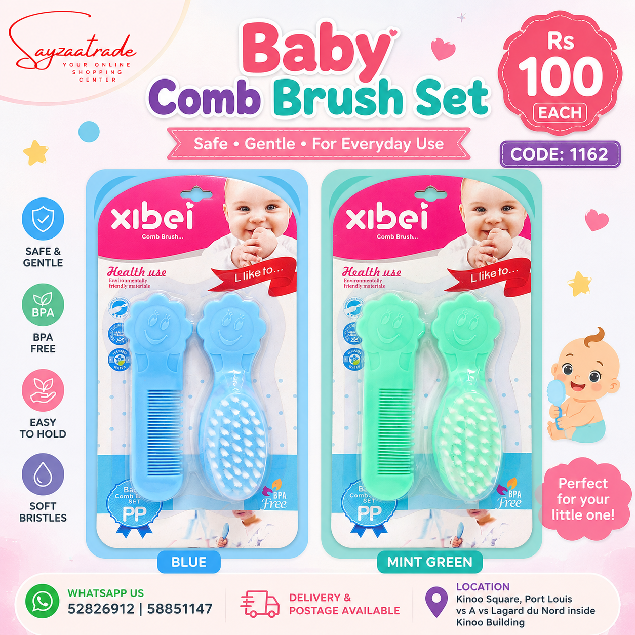 Baby Comb Brush