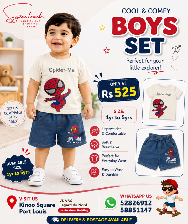 Boy Spiderman Wear