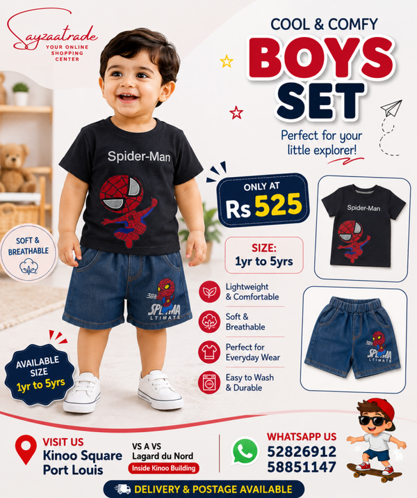 Boy Spiderman Wear