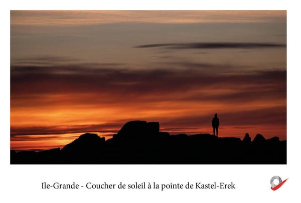 CP_2026_13 : Ile-Grande, coucher de soleil à la pointe de Kastel-Erek