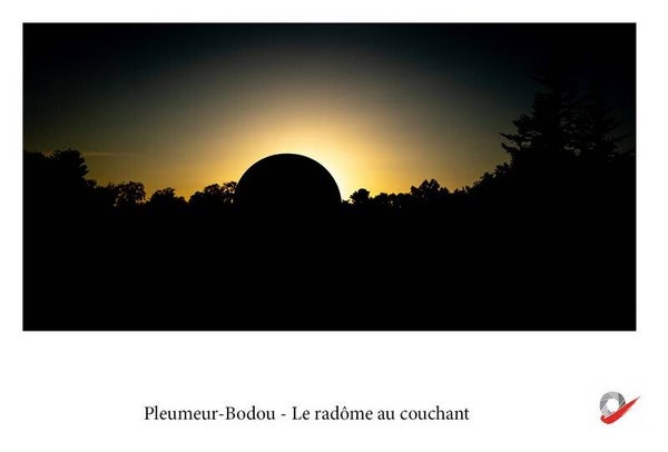CP_2026_20 - Le radôme au soleil couchant