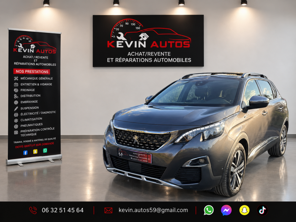 PEUGEOT 5008 GT BOÎTE AUTO FINITION GT 180cv