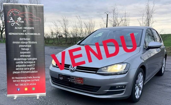 Volkswagen golf VII 2L TDI 150cv Carat Edition