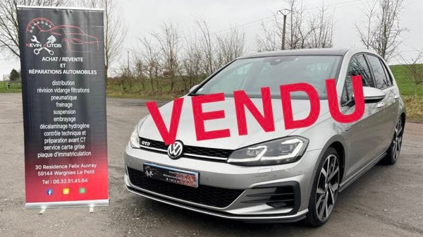 Volkswagen Golf VII GTD 2L 184cv