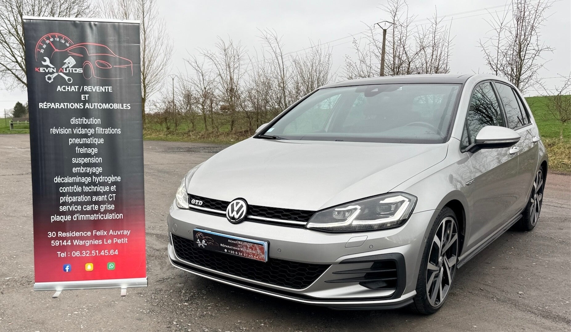 Volkswagen Golf VII GTD 2L 184cv