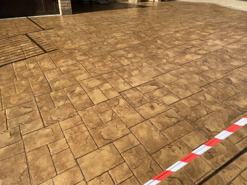 Harlow printed concrete