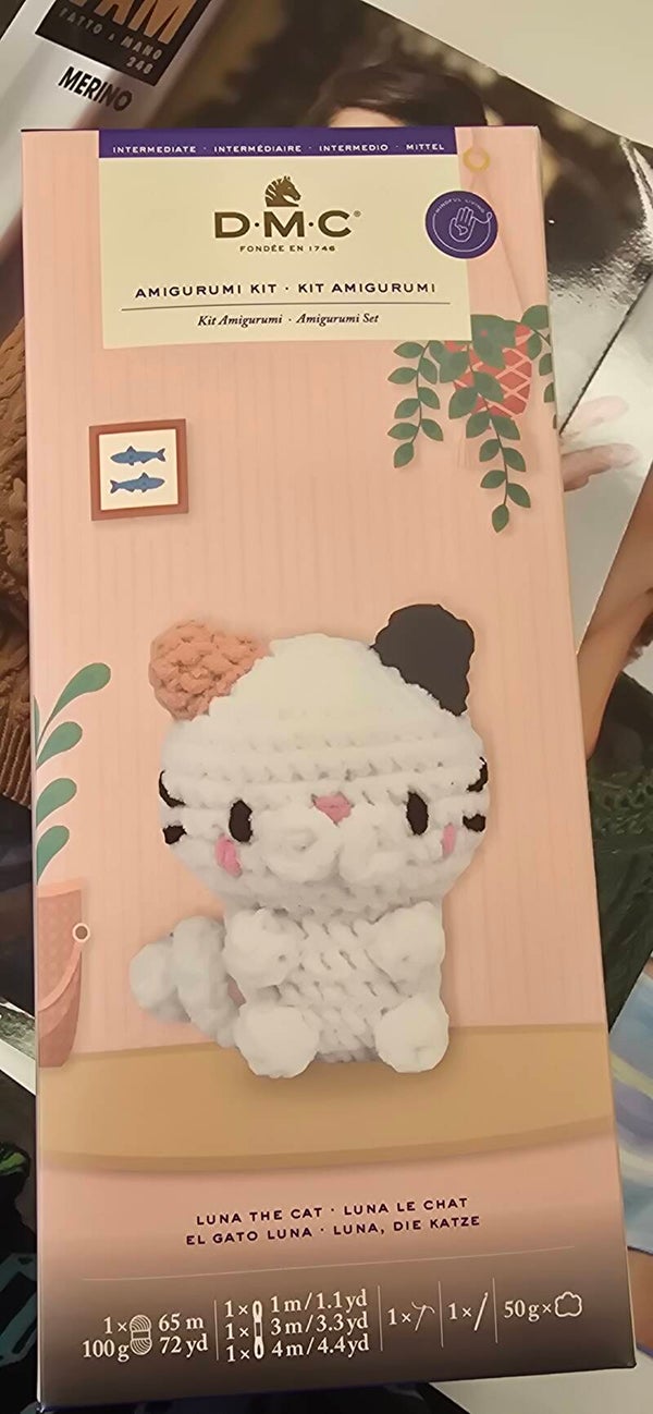 Amigurimi kit Luna de Kat