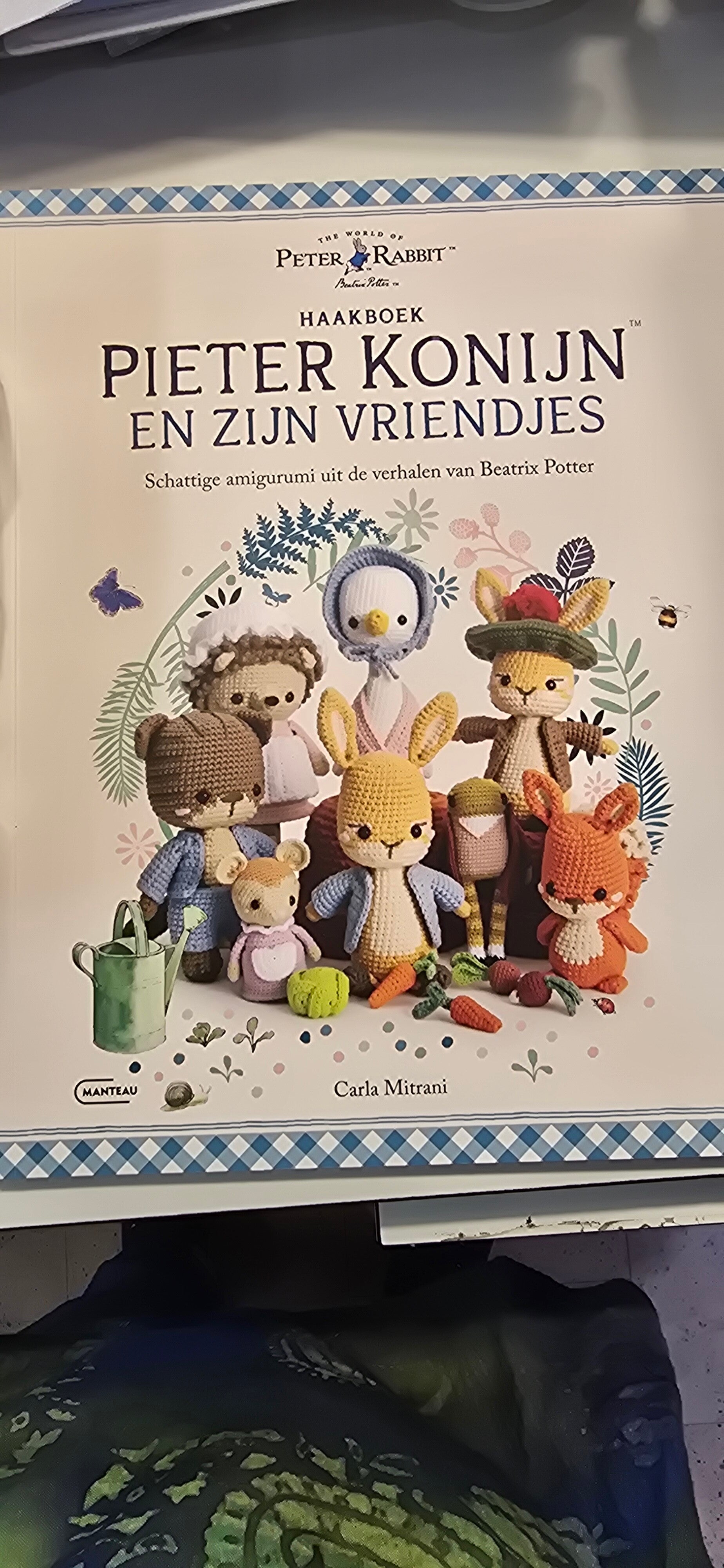 Haakboek Pieter Konijn en zijn vriendjes