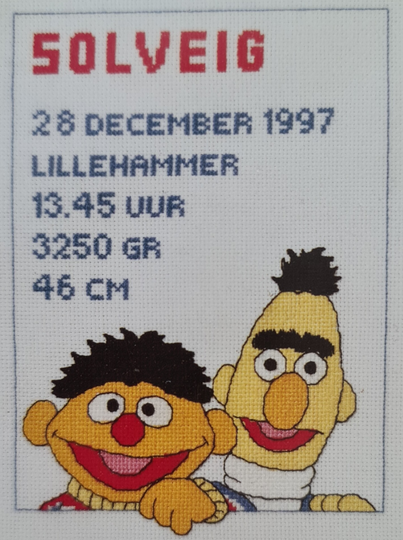 Sesamstraat geboortetegel