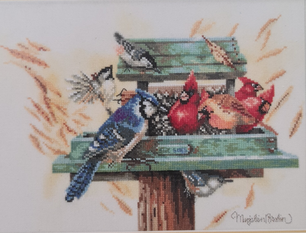 Vogelvoederplank door Marjolein Bastin