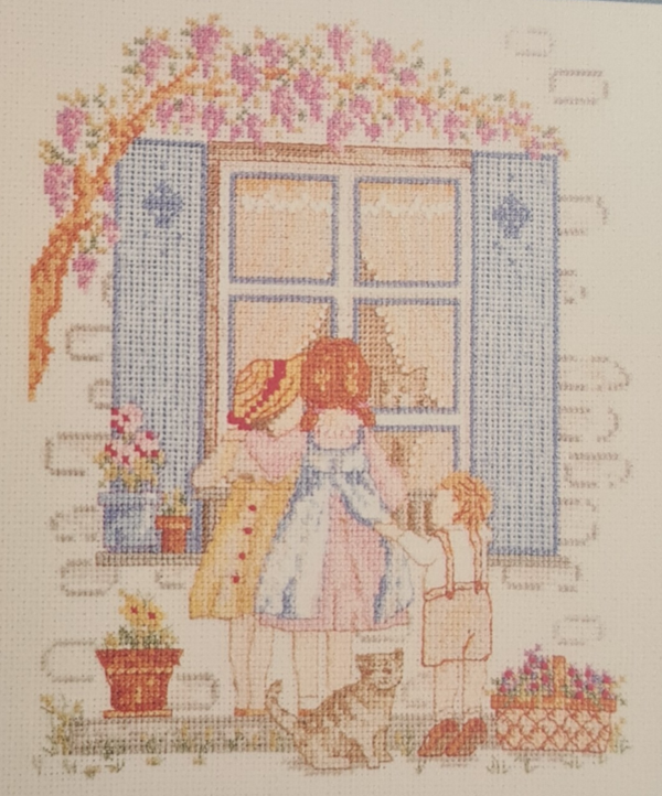 Kijkend door het Raam