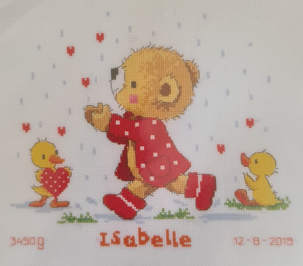 Hartjes Vangen geboortetegel