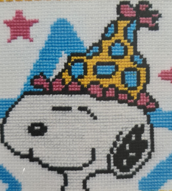 Snoopy met Feestmuts