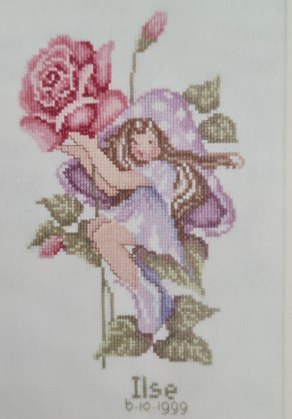 Flower Fairy geboortetegel