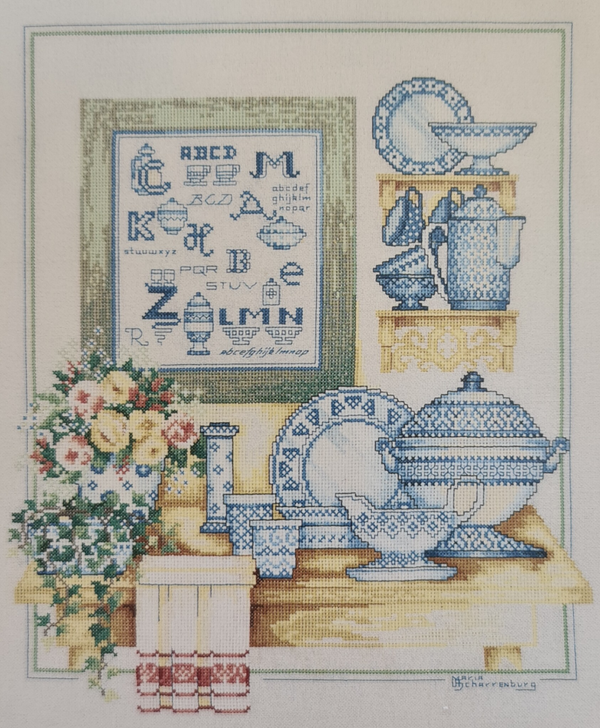 Sampler Verzameling in Blauw