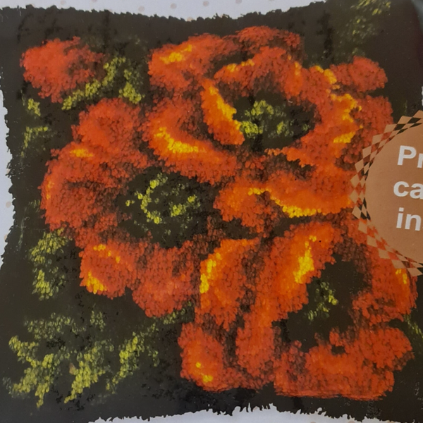 Bloemen op zwarte achtergrond