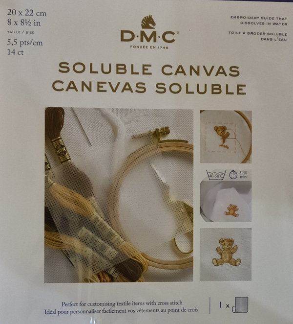 Soluble canvas