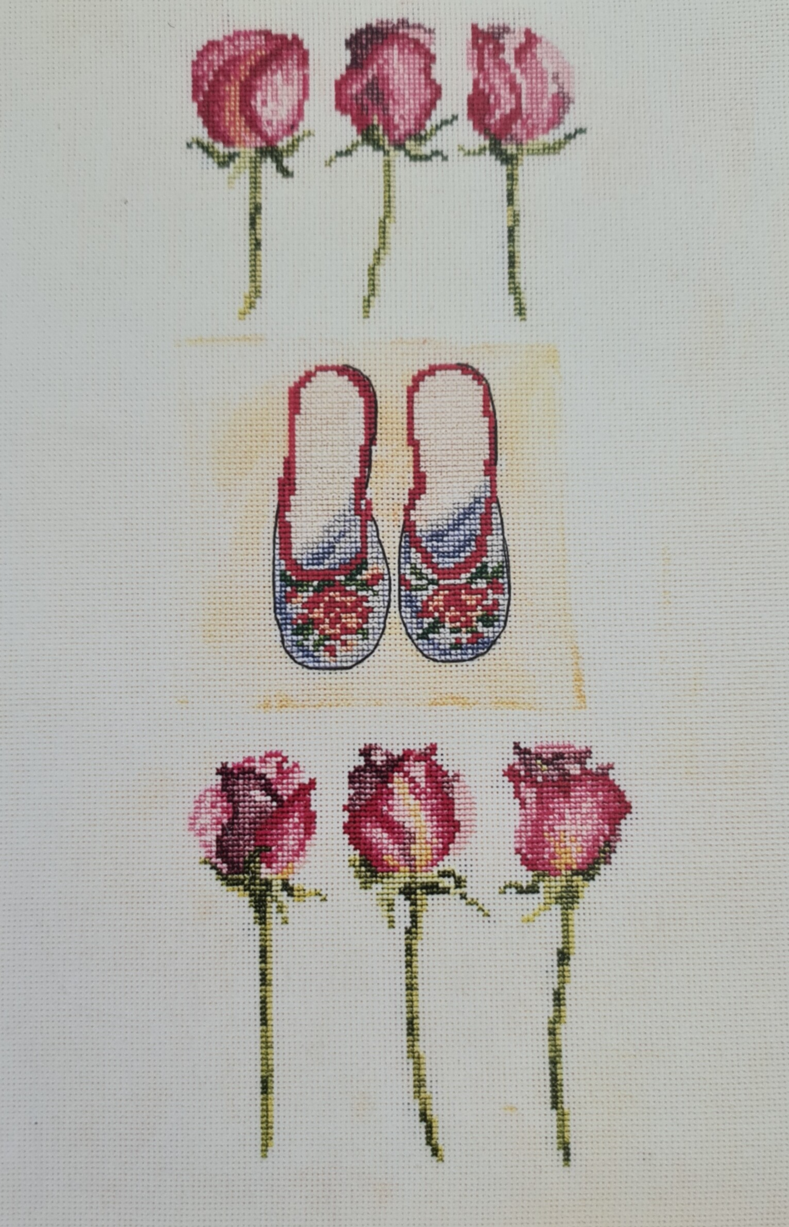 Chinese Ballerina's met Rozen