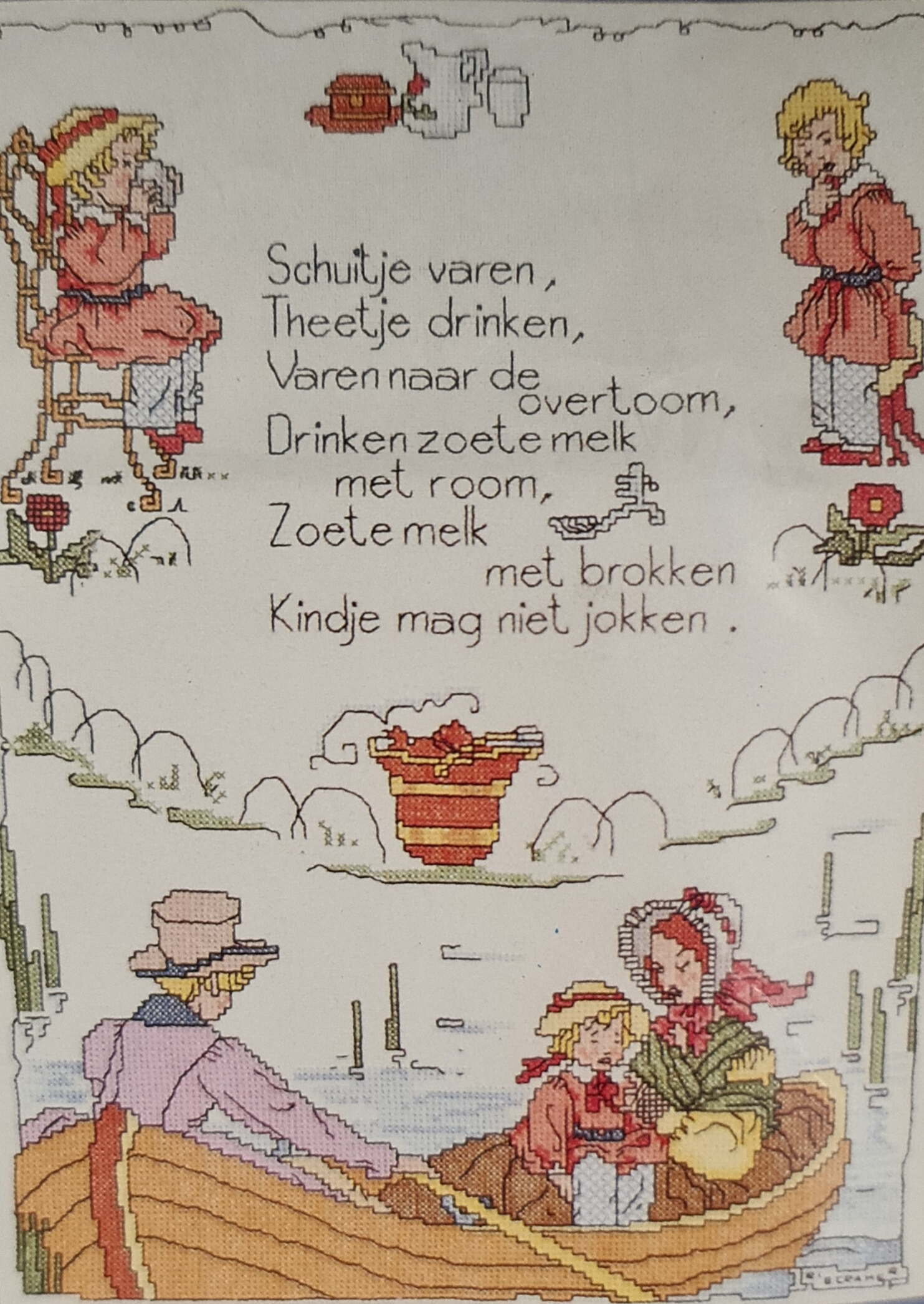 Schuitje Varen, Theetje Drinken